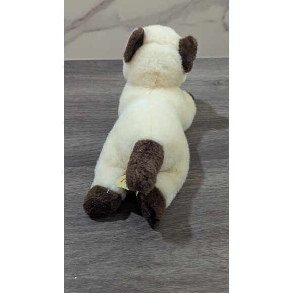 Miyoni by Aurora Siamese Cat Plush Kitten Stuffed Animal toy  Blue eyes - Picture 6 of 8